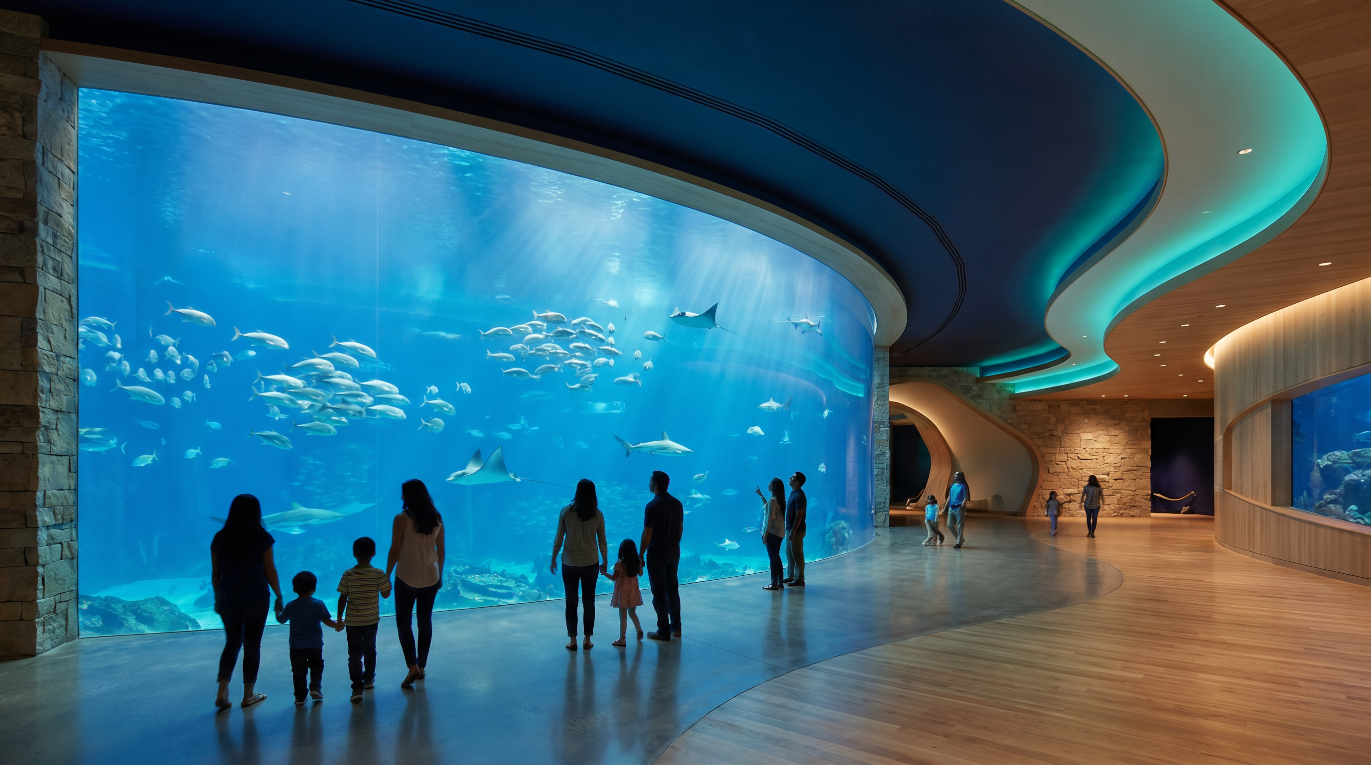 Georgia Aquarium interior